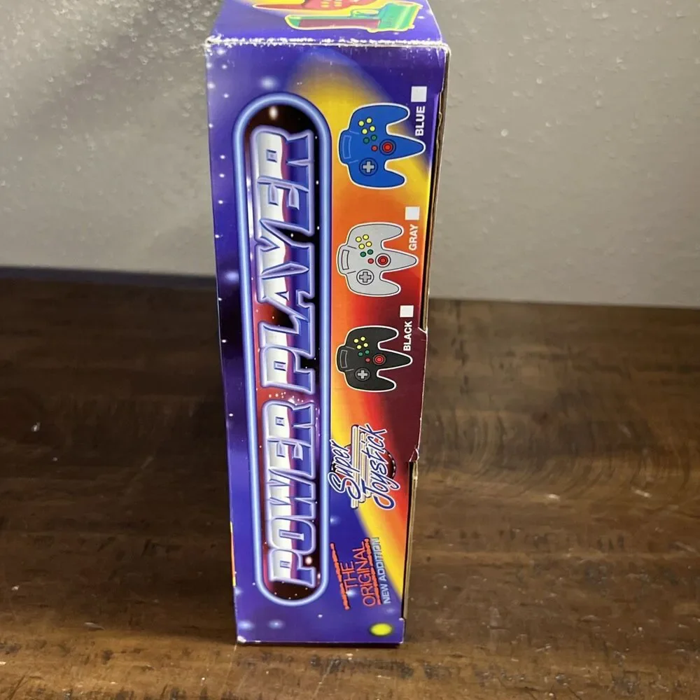 VTG The Original New Addition Power Player Super Joystick & Power Gun Game NOS
